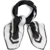 Karl lagerfeld JEANS Scarf svart / vit