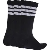 Adidas 3 Stripes Cushioned Sportswear Crew-strumpor 3 Enheter