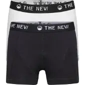 The New Boxershorts - 2-pack - Noos - Svart/Vit - - 7-8 år (122-128) - Boxershorts