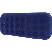 Avenli Jilong flockat uppblåsbart enkelsäng med pump 191x73x22 cm