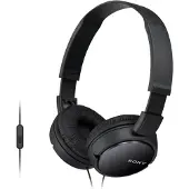Sony MDR-ZX110AP Över-öron-hörlurar med in-line-kontroll - svart