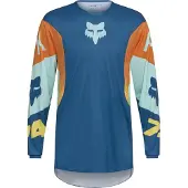 FOX 360 tänder MX jersey Blå L Unisex