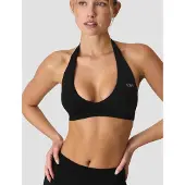 ICANIWILL Define Halter Sport-BH Svart