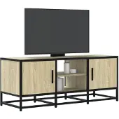 vidaXL Tv-bänk sonoma-ek 210x35x41 cm konstruerat trä