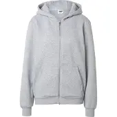 Urban Classics Fluffy Sweatshirt Med Dragkedja