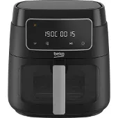 Beko Multifunktion varmluftsfritös - - FRL3374B - 1900 W - 7,6 L för 2 kg pommes frites - LCD-pekskärm - Svart