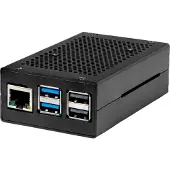 Joy-It RB-AlucaseP5-01B SBC-hölje Passar till: Raspberry Pi Svart