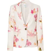 TATUUM Kavaj 'Remala 5' brun / hummer / magenta / off-white