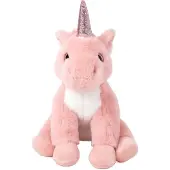 Teddykompaniet Gosedjur - Enhörning - 25 cm - Rosa - - One Size - Gosedjur