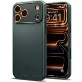 Spigen iPhone 17 Pro Thin Fit Mag MagSafe-Skal - Avgrundsgrönt