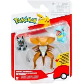 Pokémon Figurer - Battle Figure - 3-pack - Poochyena/Kabutops/To - - One Size - Leksaksfigur