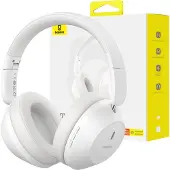 Baseus Bass 30 Max on-ear Bluetooth-headset med lång batteritid - Vit