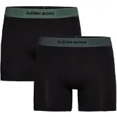 Björn Borg Organic Cotton Stretch Boxers 2-pack Svart, XXL