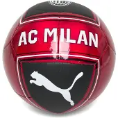 Puma Milan Fotboll FtblCulture - Svart/Röd, storlek Ball SZ. 5