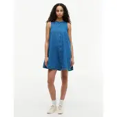 Tommy Hilfiger Tommy Jeans Chambray Sleeveless Mini A Line Dress