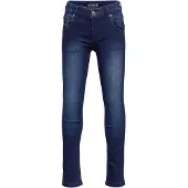 Minymo Byxor - Stretch Slim Fit - Mörkblå Denim - - 2 år (92) - Jeans