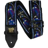 Ernie Ball Classic Jacquard Gitarrband i textil Purple Pleasant Pheasant
