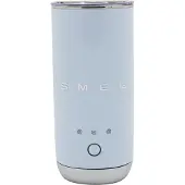 Smeg 50''s Style MFF02PBEU Pastellblå, Automatisk mjölkskummare/värmare, Blå, Keramiska, 120 ml, 180 ml, Pastel blue