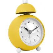 Karlsson väckarklocka Chaplin matt bright yellow KA5979BY