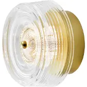 Loom Design Vägglampa , Glow, dimbara, Guld / mässing, Vardagsrum, Plast, Modern