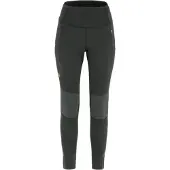 Fjällräven Women's Abisko Värm Trekking Tights Black-Iron Grey