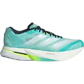 Adidas Men's Adizero Boston 13 Flash Aqua/Cloud White/Lucid Lemon