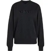 Adidas Seasonal Essentials Satin V-ringad Sweatshirt, storlek Large