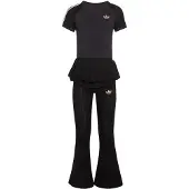 Adidas Originals Slim Knitted Tee Leggings Set, storlek 110 cm