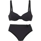 LASCANA Bikini svart