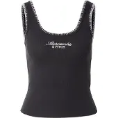 Abercrombie & Fitch Topp svart / vit