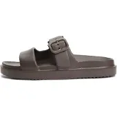 Tommy Hilfiger Pantolette mörkbrun