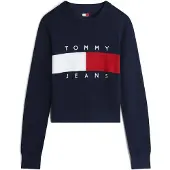 Tommy Hilfiger Tröja mörkblå / röd / vit