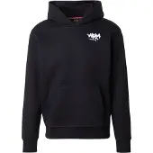 Alpha industries Sweatshirt 'Signature' svart / vit