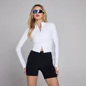 MP Women's Tempo Cropped Jacket – White - XS