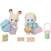 Sylvanian Families - Vänner i barnkammaren går längs duo - 5747 - - One Size - Leksaksfigur