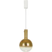 Loom Design Taklampa , dimbara, Guld / mässing, Vardagsrum, Glas