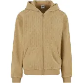 Urban Classics Jaquard Velvet Sweatshirt Med Dragkedja