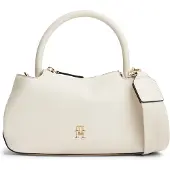 Tommy Hilfiger Handväska 'TH Monogram Repeat Logo' champagne
