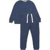 Minymo Sweatshirt - New Marinblå - - 2 år (92) - Sweatset