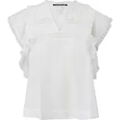 QS Blus vit