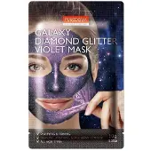 Super Merchant Purederm Galaxy Diamond Glitter Ansiktsmask i ark Ametist 10G