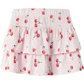 Name it Kjol 'NMFVIGGA' ljusgrön / pastellrosa / karminröd / melon
