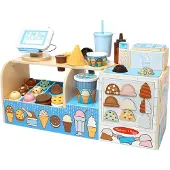 Melissa & Doug Glasskiosk i Trä