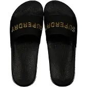 Superdry Premium Metallic Pool Tofflor