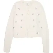 Lindex Kofta jade / ljuslila / rosa / off-white