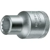 Gedore Hylsnyckel D19 6134010; 1/2''; 17 mm