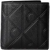 Calvin Klein Full Grain Leather Rfid Trifold Wallet