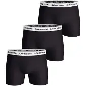 Björn Borg Cotton Stretch Boxers 3-pack Svart, XS