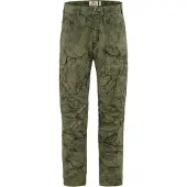 Fjällräven Men's Barents Pro Hydratic Trousers Green Camo-Deep Forest