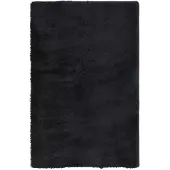 vidaXL Ryamatta med lång lugg NAVARRA svart 130x200 cm polyester